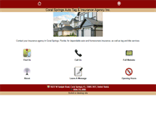 Tablet Screenshot of coralspringsins.com